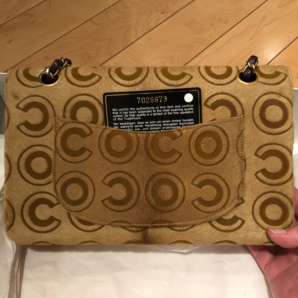 Pony hair Chanel classic flap - Picture 2 of 7